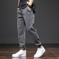 Male Trousers Simple Design High Quality Streetwear Hip Hop Cargo Pants Black Denim Jogger 8XL Casual Korean Fashion Mens Jeans