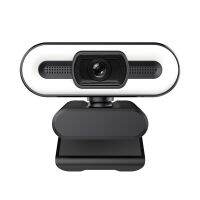 ZZOOI 4K 2K 1080P HD Camera Beauty Fill Light Network Video Conference Live With Microphones For Youtube Video Desktop Computer Laptop