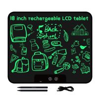 18 Inch Electronic Drawing Board Type-C Charging LCD Writing Tablet Digital Graphic Magic Pads Handwriting Memobord School&amp;Home