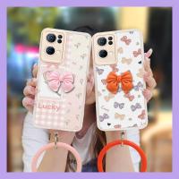 imitation leather Simplicity Phone Case For OPPO Reno7 Pro 5G Cartoon Skin feel silicone Back Cover Skin-friendly feel