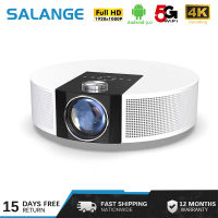 Salange โปรเจคเตอร์4K PQ10แอนดรอยด์แบบพกพา LED ขนาดเล็ก1080P 9000ลูเมนอุปกรณ์ฉายภาพจอโปรเจคเตอร์ภาพยนตร์ในบ้าน