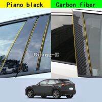 【YF】 CX-30 CX30 2020 2021-2024 Car Material Pillar Cover Door Trim Window Molding Sticker Plate Parts