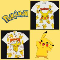 ❗ลดพิเศษ ตำหนิเล็กน้อย❗เสื้อยืดเด็ก ปิกาจู โปเกม่อน Pokémon (ลิขสิทธิ์)