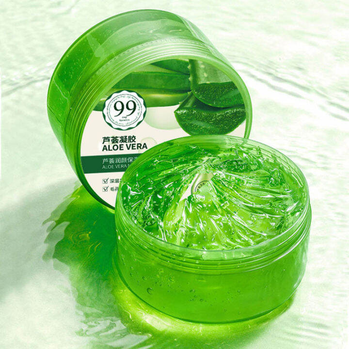 จัดส่งในพื้นที่-เเจลว่านหางจระเข้-99-aloe-vera-300g-สารสกัดจากว่านหางจระเข้-เจลว่านหางจระเข้-300ml