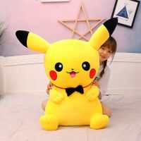 2023 Pikachu ตุ๊กตาหมอนกอดตุ๊กตาตุ๊กตาของขวัญวันเกิดสำหรับผู้หญิง