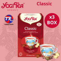 Yogi Tea Classic 17 teabag ชาสมุนไพร รสดั้งเดิม 17 ซอง แพ็ก 3 กล่อง