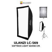 Ulanzi LC-S69 Softbox Light 60X90 CM (bowen) ร่มซอฟต์บ็อกซ์ โคมร่มแบบ 4 เหลียม พร้อมกริด สำหรับไฟสตูดิโอ ไฟแฟรช