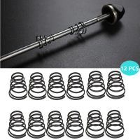 12Pcs  Bicycle Wheel Skewers Quick Release String Spring Bike Rod Shaft Lever Hub Stainless Steel Parts Bicycle Accessories Coil Springs