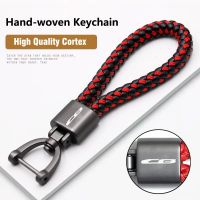 【LZ】 For HONDA Motorcycle Keyring Metal Key Ring Braided rope Keychain CB500X CB650R CBR650R CB500F CBR400RR  CRF CB CR XR CRM CBR