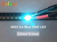 100ชิ้น/0603น้ำแข็งสีฟ้าน้ำแข็ง1608สีฟ้าใสแสดง Led แบบ Smd ฟ้าสดใสเป็นพิเศษ