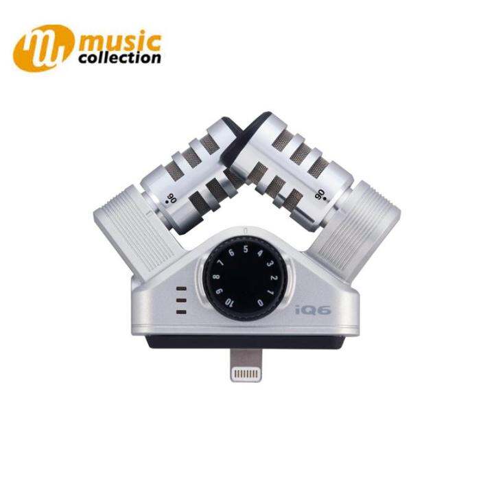 ไมโครโฟนบันทึกเสียง-zoom-iq6-stereo-x-y-microphone-for-ios-with-lightning-connector