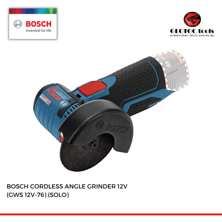 BOSCH CORDLESS ANGLE GRINDER 12V (GWS 12V76) (SOLO) Lazada PH