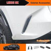 LEXUS NX(NX250  NX350)(2022-ปัจจุบัน) อุปกรณ์เสริมคาร์บอนไฟเบอร์ Bemper Belakang สปอยเลอร์ช่องแอร์ตกแต่งขอบ