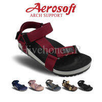 ☁️SU5144☁️ รองเท้าผ้าใบ aerosoft arch support(แอโร่ซอฟ)