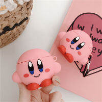 เคสหูฟังไร้สายบลูทูธ Kirby รูปอะนิเมะน่ารักแอร์พอดโปร2/3รุ่นซิลิโคนใช้ได้กล่องป้องกัน0000 Apple