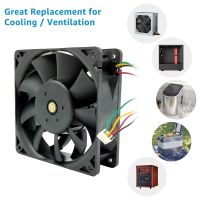 V35625-35 12038 DC12V 3.9A 250CFM High Air Volume 6000 RPM Cooling Fan for Nidec S7 S9 Antminer Fan