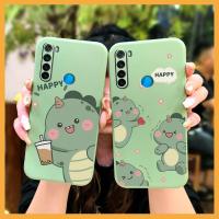 Cartoon Liquid silicone shell Phone Case For Redmi Note8/Note8 2021 cute protective case Camera all inclusive Anti-fall