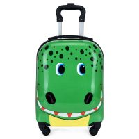 [COD] Kamita childrens trolley case cartoon 18-inch universal wheel suitcase animal three-dimensional student boarding can be wholesale