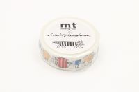 mt masking tape Baby Mikey (MTLISA09) / เทปตกแต่งวาชิ ลาย Baby Mikey แบรนด์ mt masking tape ประเทศญี่ปุ่น