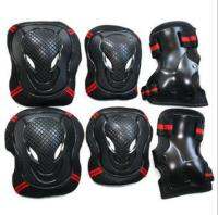 Roller Skates สเก็ตบอร์ดเล่นสกีข้อมือเข่า Elbow Protector ชุดเด็ก KneePads ป้องกัน6 In1ชุดกีฬา Ty Guard