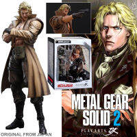 Model โมเดล ของแท้ 100% Square Enix Play Arts Kai จาก Metal Gear Solid 2 Sons of Liberty เมทัลเกียร์ โซลิด ซันส์ออฟลิเบอร์ตี Liquid Snake ลิควิด สเนค Ver Original from Japan Figma ฟิกม่า Anime ขยับแขน-ขาได้ อนิเมะ การ์ตูน มังงะ manga Figure ฟิกเกอร์