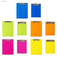 ❈ A4 A5 Clipboard With Hook Plastic Clip Board File Folders Document Holders Drawing Writing Pad Office Supplies