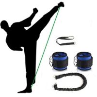 Taekwondo Boxing Training Leg Strength Football Trainer Speed Exercise Tubes Resistance Bands  Kick  Fitness Equipment Exercise Bands