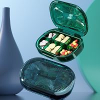 【CW】 4/6 Pill Pills Organizer Drug Weekly 7 Days Cases