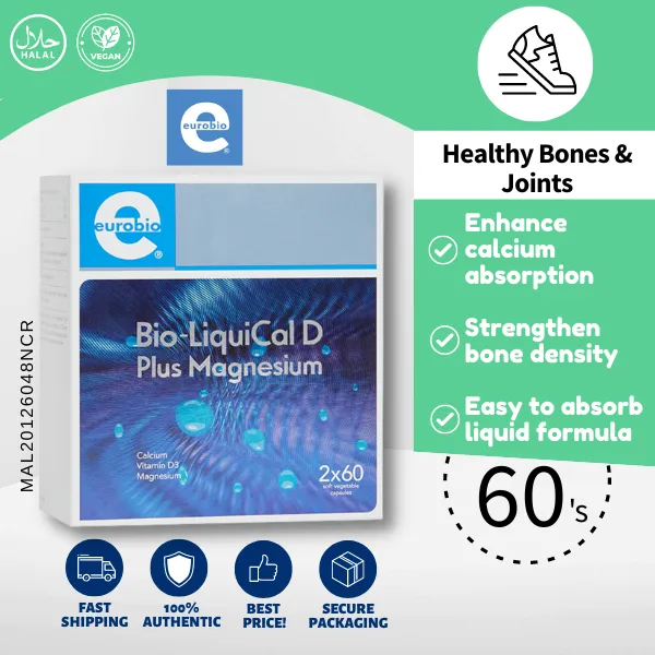 Eurobio Bio Liquical D Plus Magnesium Complex Calcium Vitamin D