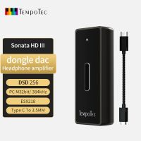 Tempotec Sonata HD III USB ประเภท C ถึง3.5มม. Hifi USB DAC เครื่องขยายเสียงหูฟัง USB CS43131 DAC สำหรับ /Pc/mac