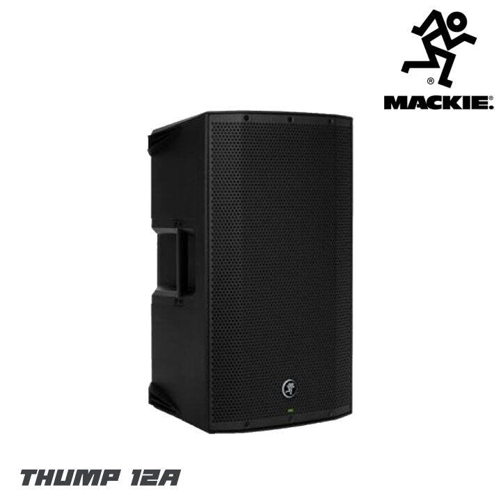 mackie-thump-12a-ตู้ลำโพงมีขยายขนาด-12-นิ้ว-กำลังขับ-1-300-วัตต์-มีแอมป์ในตัว-คลาส-d-เหมาะกับงานอีเว้นท์-ร้านอาหาร-ผับ-บาร์-รับประกันสินค้า-1-ปี