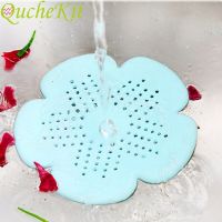 Flower Sewer Outfall Sink Filter Silicone Bathrub Shower Drain Hole Filter Anti-blocking Floor Drain Hair Stopper Sink Strainer Dishracks Sink accesso