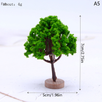 Fre 1pcs มินิต้นไม้ Fairy Garden ตกแต่งตุ๊กตา miniatures Micro Landscape