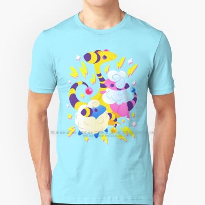 Electric Sheep T Shirt Cotton 6Xl Electric Sheep Mareep Ampharos Flaafy Electric Type