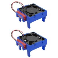 2Pc VXL-3S Velineon ESC VXL-3 VXL 3S Heat Sink Cooling Fan for Traxxas Bandit Rustler Stampede Slash 2WD / 4X4 VXL Parts