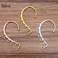 【YF】❐✷  BoYuTe Wholesale (50 Pieces/Lot) 60x36MM Gold Metal Ear Wrap with Loops Hand Made Earring Jewelry Accessories