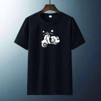 เสื้อยืดโอเวอร์ไซส์ขายเสื้อยืด พิมพ์ลาย Vespa（S-5XL） S-5XL