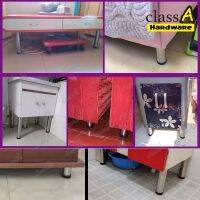 ClassAHW Stainless Steel Adjustable Sofa Cabinet Bed Kitchen Furniture Leg 38mm Kaki Almari Perabot Meja (1 piece)