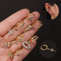 1Pair Colorful Snake Dangle Earrings for Women 2022 Trend New Jewelry Ocean Style Stainless Steel Stud Hoop Earrings for Teens