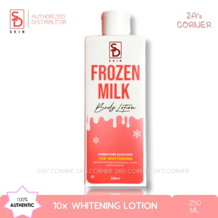 Sugar Dolls Frozen Milk Body Lotion 250ml 10x Whitening Formulated