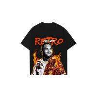 2023 newnba James วัฒนธรรมย้อนยุค CBJB ปีหนึ่งผีเสื้อ RiriEf TEE T-shrit