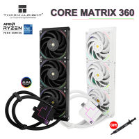 Thermalright CORE MATRIX 360หม้อน้ำเย็น CPU แบบ All-In-One ขนาด12ซม. พัดลมคอมพิวเตอร์ระบายความร้อนด้วยน้ำ AM4ระบบระบายความร้อนด้วยน้ำ2011 AM5