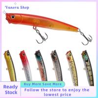 VANORA SHOP หลากสี Tackle มีประโยชน์ ตกปลาในฤดูหนาว เหยื่อตกปลา Popper ล่อหล่อยาว เบ็ดตกปลา Minnow Lures