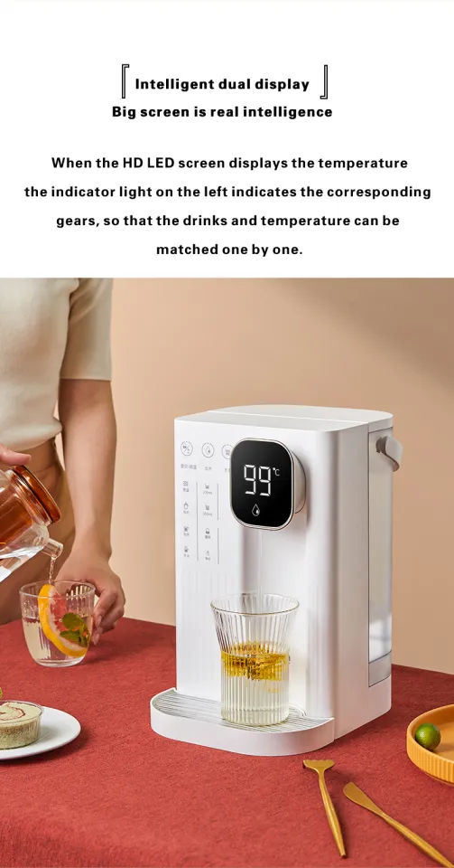 Electric Water Dispenser Instant Hot Drinking Machine Desktop Fast