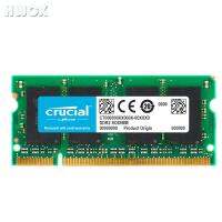 2020 DDR2เดี่ยว2GB 800MHz (PC2-6400) CL6 SODIMM 200-Pin โมดูลหน่วยความจำโน้ตบุ๊ก CT25664AC800โมดูล