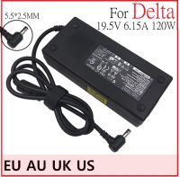 อะแดปเตอร์6.15A สำหรับเดลต้า ADP-120MH D 19.5V เทพเจ้าสายฟ้าแหล่งจ่ายไฟช่าง120W K650s K650d K650c เพื่อวัตถุประสงค์ทั่วไป