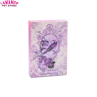 Lamango การ์ดลาเวนเดอร์ Lenormand Oracle ทำนายโชคชะตาเกมกระดานไพ่ทาโร่สำหรับพบปะครอบครัวปาร์ตี้วันหยุด