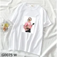 BAJU SEDIA ADA LELAKI PEREMPUAN LENGAN PENDEK CANTIK GAYA MURAH VIRAL TSHIRT OFFER COTTON BFF SHOPPING CHILL SWEET G0075