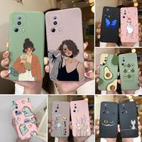 เคสโทรศัพท์สำหรับ Xiaomi 13 Lite Civi2สุดเจ๋งลายดอกไม้หัวใจไดโนเสาร์ผิวด้านซิลิโคนนิ่มแฟชั่นที่ครอบสำหรับ Xiaomi Xiaomi 13 Lite Civi 2 TPU เคสกันกระแทกแบบบาง