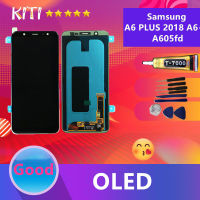 (งาน ic แท้)(OLED)Samsung LCD Display จอ + ทัช Samsung galaxy A6+/A605F/A6 plus(2018)(ปรับแสงได้/งานแท้)